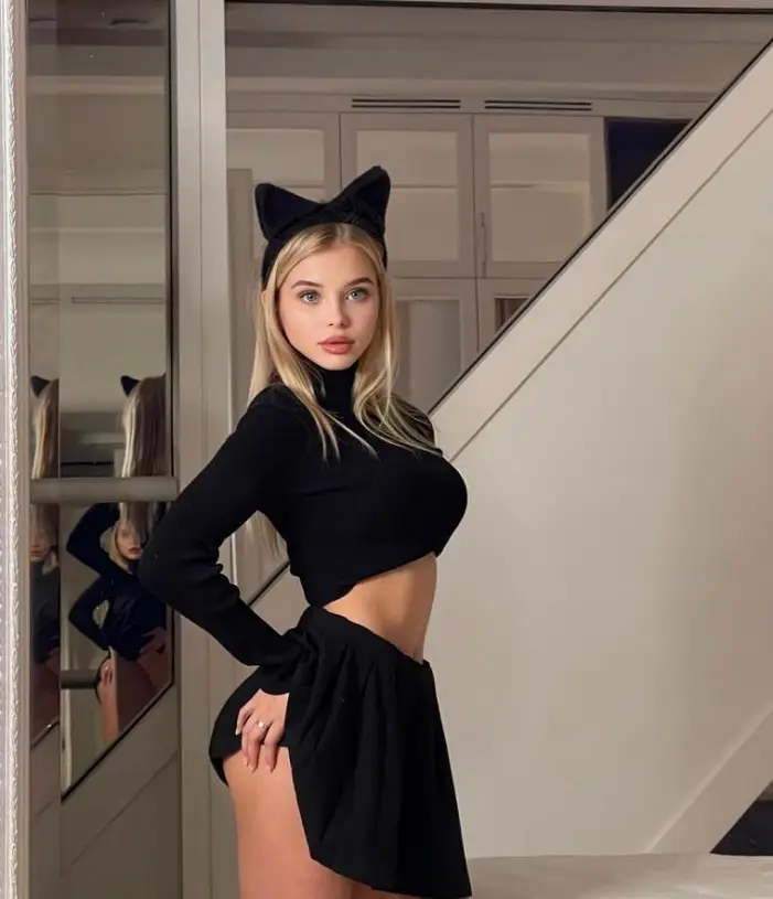 가슴 큰 요염한 고양이상
